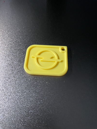 keychain opel by schiggy art coin & badges schluesselanhaenger schluessel anhaenger kennzeichen 3d print model - Mito3D