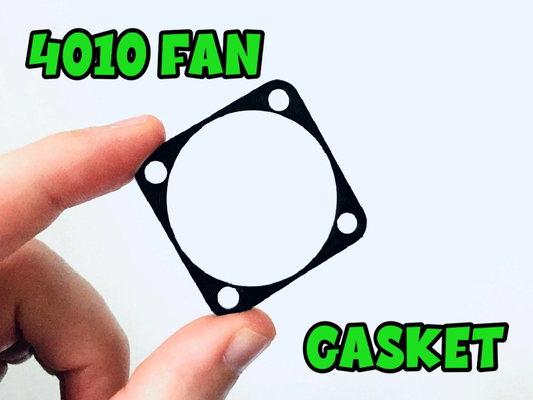 4010 motherboard fan gasket pad creality ender 3 series by damiano 3d printer parts ender3 crealityender3 4010fan 3d print model - Mito3D