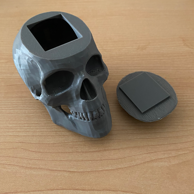 cráneo conformado caja by mpg71 2023 arte modelos víspera santos recuerdos conversacion inicio 3d print model - Mito3D