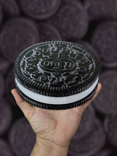 giant oreo hueforge by techjeeper art 2d 3d print model - Mito3D
