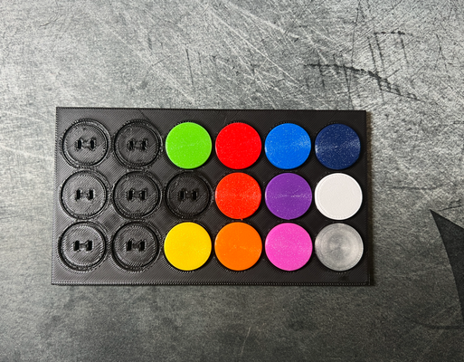 kailh choc v1 button display by jza3d hobby & diy arcade buttons 3d print model - Mito3D