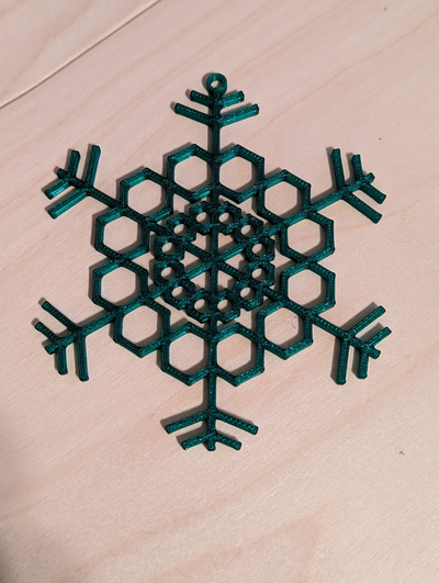 snowflake collection by blazingwolf art models snow winter christmas 3d print model - Mito3D