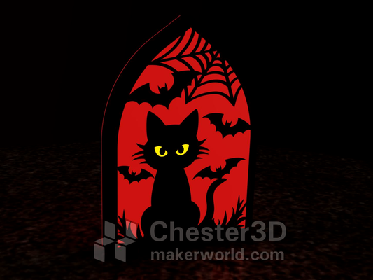halloween ii led lamp by chester3d household decor p1p p1s lace birthday ams ear multi color mini earring multicolor 2023 necklace light ring lamps leds halloween2023 decoration christmas i neck gift a1 3d print model - Mito3D