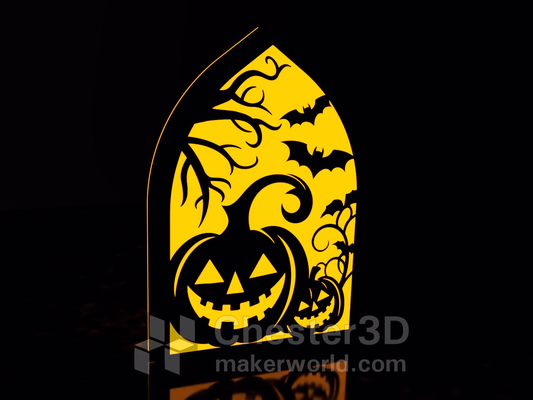 halloween v led lamp by chester3d household decor earring birthday lace halloween2023 gift light leds 2023 mini decoration necklace p1s ams multicolor christmas neck p1p multi lamps color a1 3d print model - Mito3D