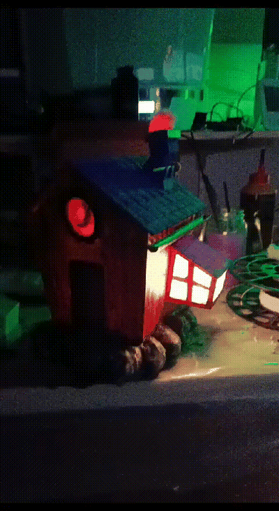 bruxa casa by 3devangelist festividades liquidificador bruxas 3d print model - Mito3D
