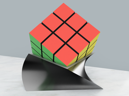rubik cube supporter by jamestheprinter loisir diy rubiks rubik 39 cube rubikcube speedcube afficher 3d print model - Mito3D