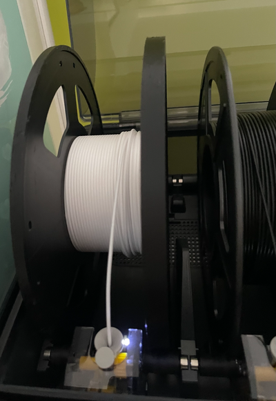 sunlu pla + seta bambu laboratorio ams bobina adattatore squillare remixato by adrianhajduk 3d stampante accessori 3d print model - Mito3D