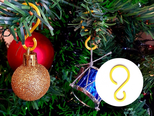 natale albero ornamento gancio by jajaum3d domestico festività natale decorazioni natalizie 3d print model - Mito3D