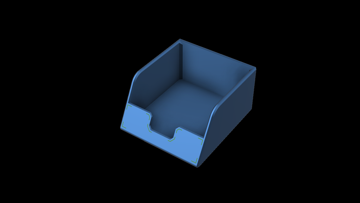depolama kutu by büyük simi 3d yazıcı aksesuarlar az vidalamak konteyner bimini oluşturmak sandık göğüs gövde karton taşımak tabut kutu tonoz 3d print model - Mito3D