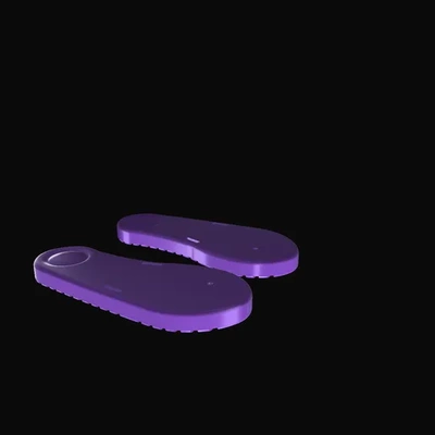 3d imprimível sandálias dedo by makersark3d moda modelos tpu 3d print model - Mito3D