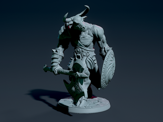minotaurs by minishev toys & games characters 3d print model - Mito3D