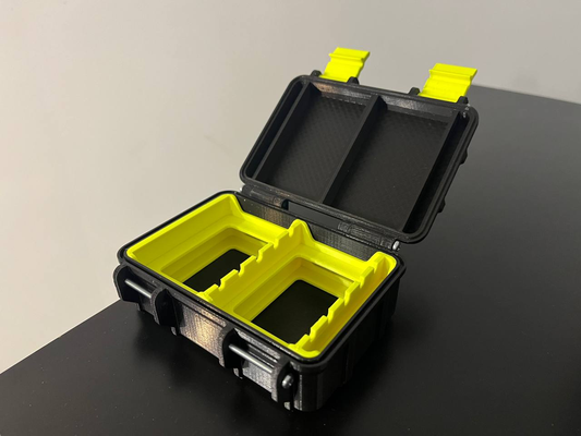 box screwdrivers remixed by d 1uxe tools organizers orgainizer 3d tool case screwdriver waterproof toolbox 3d print model - Mito3D