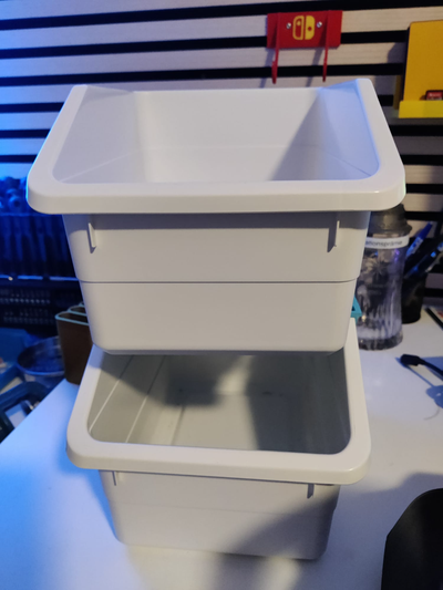 stackable cover ikea sockerbit by timmitomba hobby & diy workshop accesories 3d print model - Mito3D
