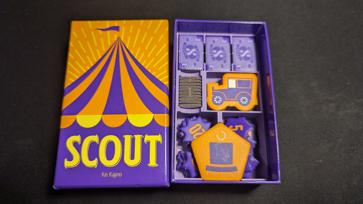 scout insert by truethecaptain toys & games board game organisation boardgameinserts 3d print model - Mito3D