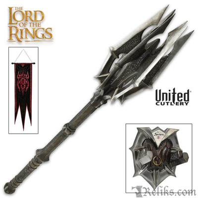 mace of sauron by greycanadianwizard props & cosplays replica weapon 3d print model - Mito3D