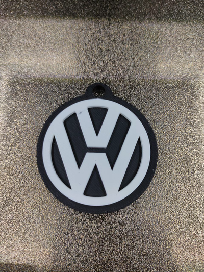 keychain volkswagen by tr3dcreations fashion models 3d print model - Mito3D