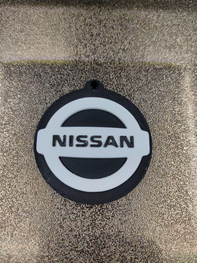 keychain nissan by tr3dcreations fashion models 3d print model - Mito3D