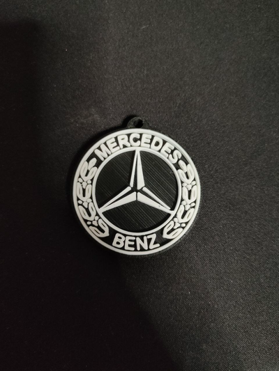 keychain mercedes benz by tr3dcreations fashion models 3d print model - Mito3D
