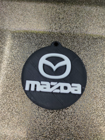 keychain mazda by tr3dcreations fashion models 3d print model - Mito3D