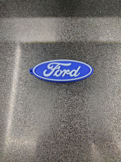 keychain ford by tr3dcreations fashion models 3d print model - Mito3D