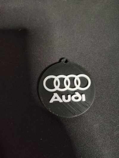 keychain audi by tr3dcreations fashion models 3d print model - Mito3D
