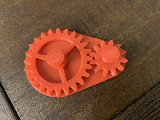 spur gears lock fixed by makers manifest tools gadgets gear screw thread 3dbenchy threaded thingiverse 3d print model - Mito3D