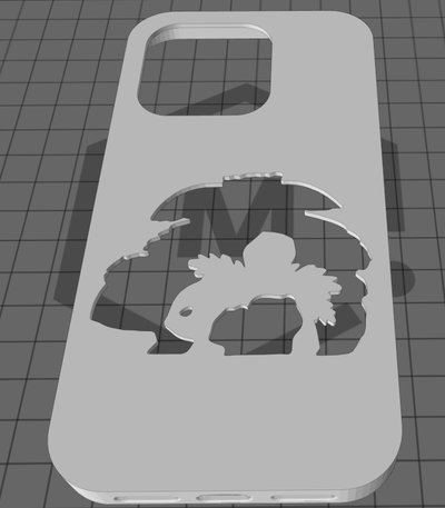 iphone 14 profesyonel bulbasaur durum kılıf by yuro3d moda modeller 3d print model - Mito3D