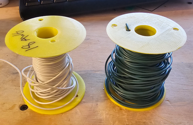 wire spool - easy to print by spekerdude hobby & diy electronics 3d print model - Mito3D