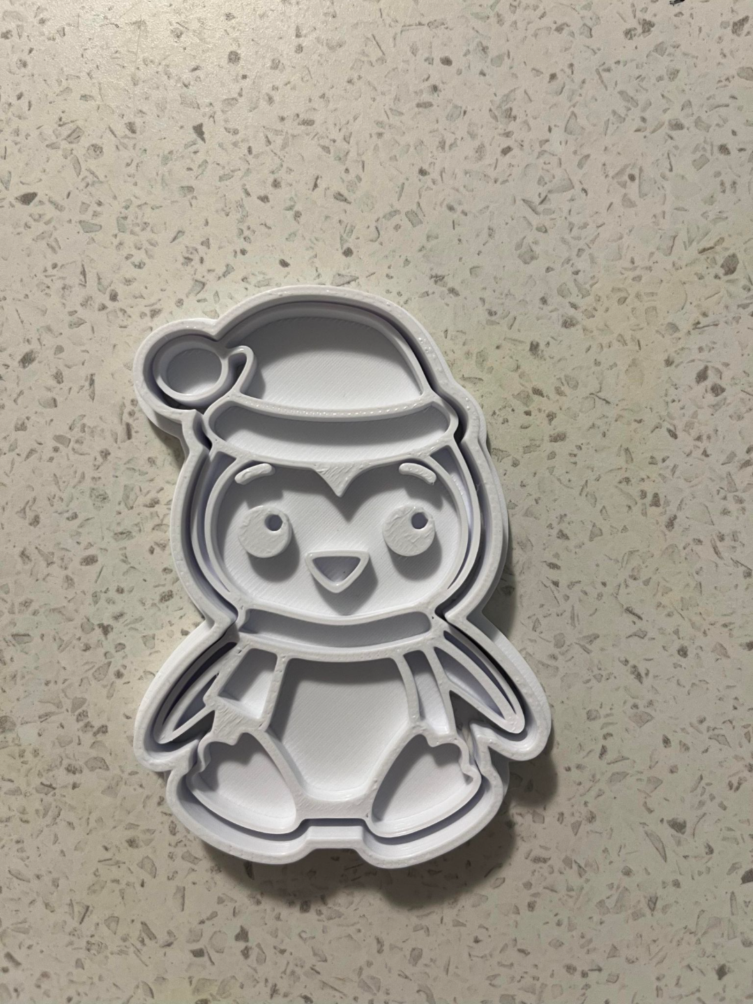 weihnachten pinguin plätzchen cutter stempel by bohne essen kekse hobby diy schneider prägemaschine 2023 weihnachtsplätzchen christmascookiecutter pinguine 3D print model - Mito3D