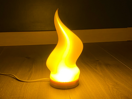 abat jour led lampe trousse flamme by cdc pme ménage décor mystère boîte matériel 001 lumière 3d print model - Mito3D