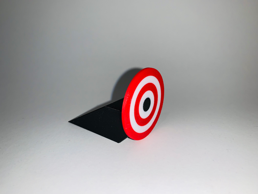 tür stopper bullseye by auftauchen 3d haushalt haus modelle türstopper dekor 3d print model - Mito3D