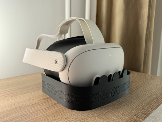 busca 3 privacidade ficar pé by vergil passatempo faça eletrônicos vr óculo oculusquest suporte doca meta loja 3d print model - Mito3D