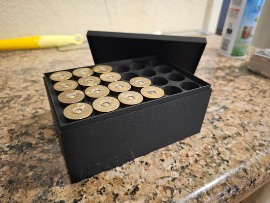 espingarda munição caixa by newit00 ferramentas concha 12 calibre 3d print model - Mito3D