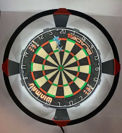 pfeil tafel 360 grad led licht by jdalycache spielzeuge spiele 360degreelight pfeile dartscheibe darts innen indoorspiele pdc umgeben 3d print model - Mito3D