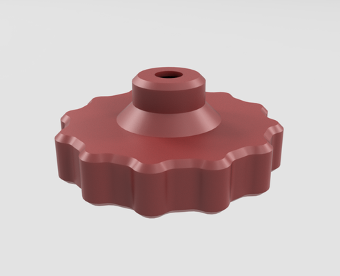 anycubic i3 mega s leveling wheels by emielbrommer 3d printer parts wheel 3d print model - Mito3D