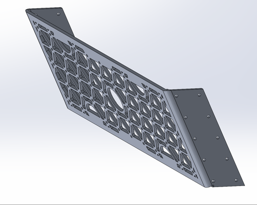 rear iso pattern plate by delcoroanthony education engineering 3d print model - Mito3D