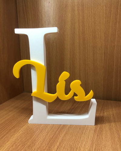 letter l s by magic studio 3d household decor home homedecor homedecoration homedecorations birthday christmas 2023 christmasgift 3d print model - Mito3D