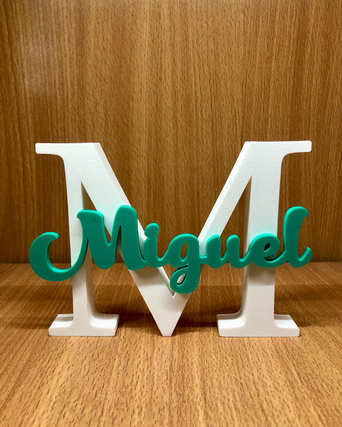 lettera m miguel by magia studio 3d domestico arredamento casa home decor decorazioni per compleanno natale 2023 regalo 3D print model - Mito3D