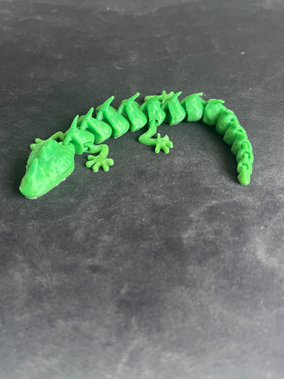 articulated spikey lizard by lil ppj miniatures animals animal 3d print model - Mito3D
