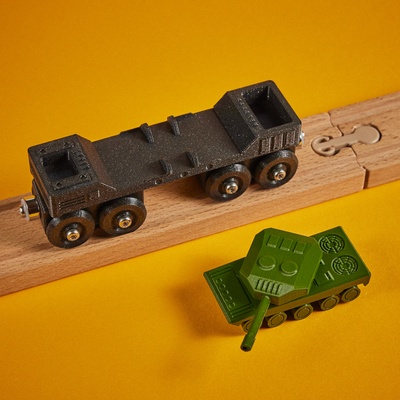 juguete tanque leopardo 2a6 impresión in sitio remezclado by tecnico pasatiempo bricolaje diy vehiculos transporte torreta ejército pepita 3d print model - Mito3D