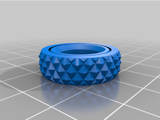fidget ring remixed by ryanpautler 3d printer accessories 3d print model - Mito3D