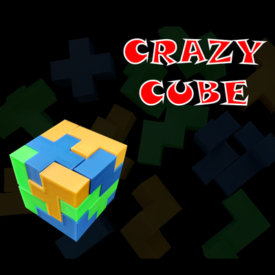 pazzo cubo 3d agitarsi puzzle by longbeachraider giocattoli giochi scatola regalo 3d print model - Mito3D
