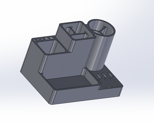 desk organizer by koebbe tools organizers 3d print model - Mito3D