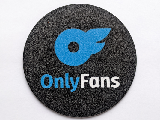 onlyfans coaster by szaman household decor 3d print model - Mito3D