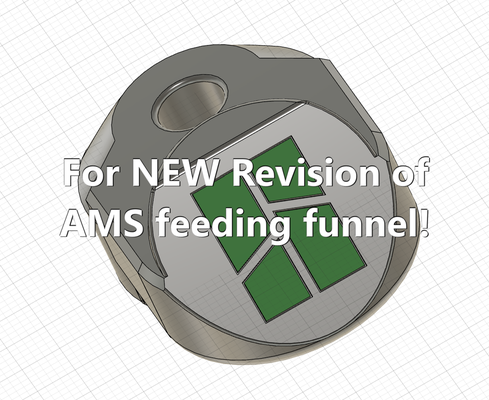 ams feeding funnel wear protector revision of remixed by eds 3d shop printer accessories feeder cover button ptfe bambulab x1c x1carbon p1p p1s bambu bambulabx1 bambulabp1p bambulabp1s saver accessory filament guide helper protection 3d print model - Mito3D