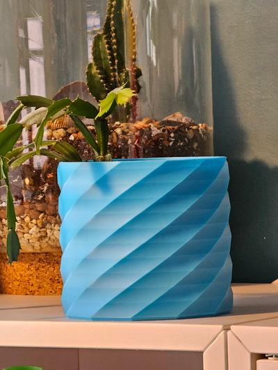 pianta pentola by vivalatank domestico arredamento vaso pentole in impianti cactus casa piante d'appartamento 3d print model - Mito3D