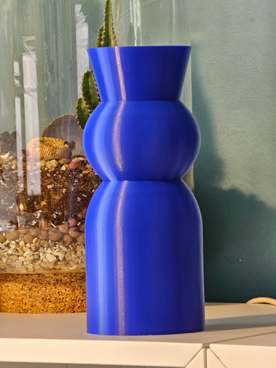 decorativo vaso by vivalatank arte modelos vasos art deco flores 3d print model - Mito3D