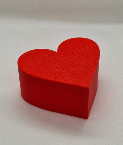 cuore forma scatola coperchio by terro moda modelli san valentino regalo regali san valentino boxlid 3d print model - Mito3D