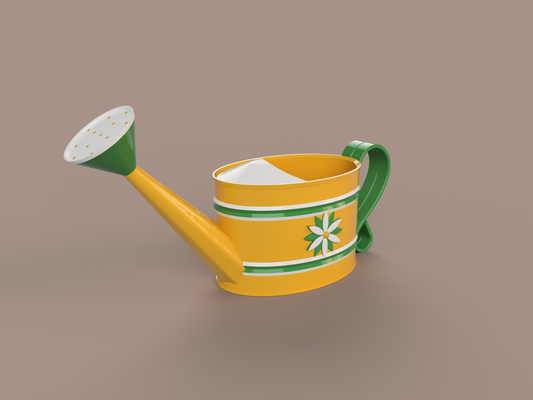 vintage watering can by vexanix household garden water plant retro wateringcan antique plantwatering smallwateringcan plantwaterer 3d print model - Mito3D