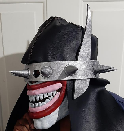 one who laughs cosplay face mask by killingseed art models 3d print model - Mito3D